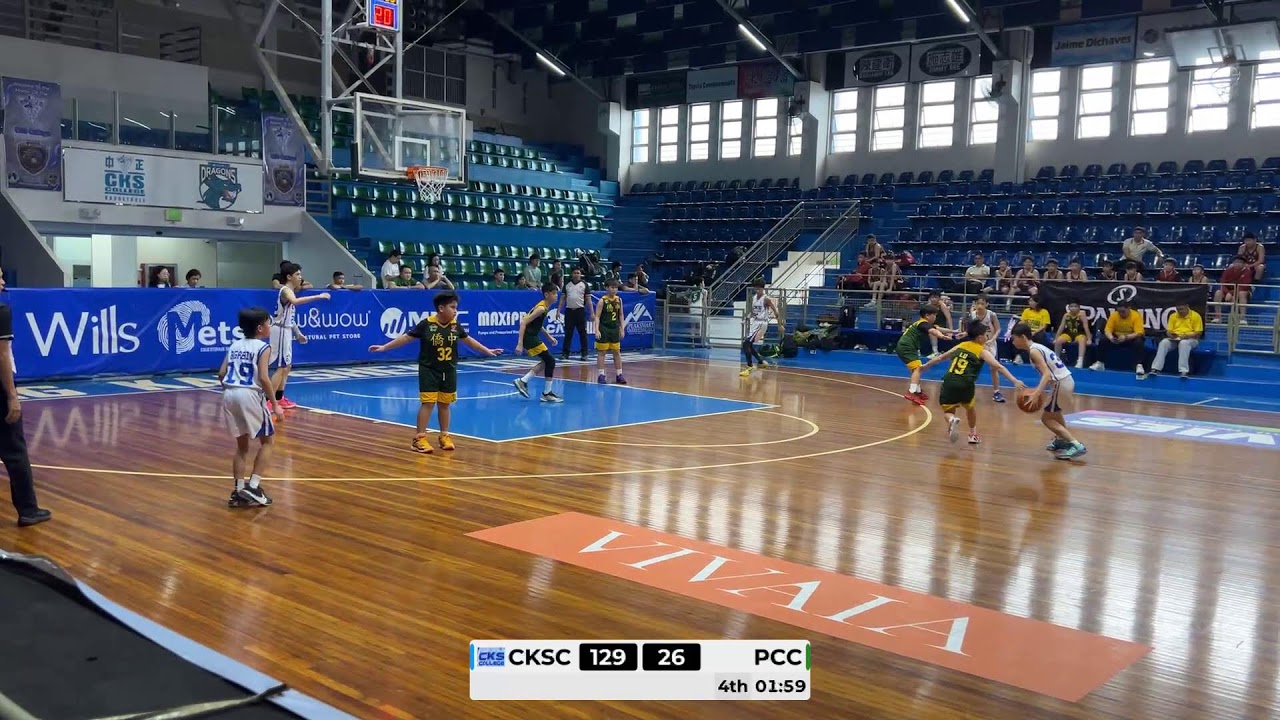 LIVE ! | FCAAF Basketball Tournament 12u | Quarter Finals | CKSC vs PCC - 21/02/2026