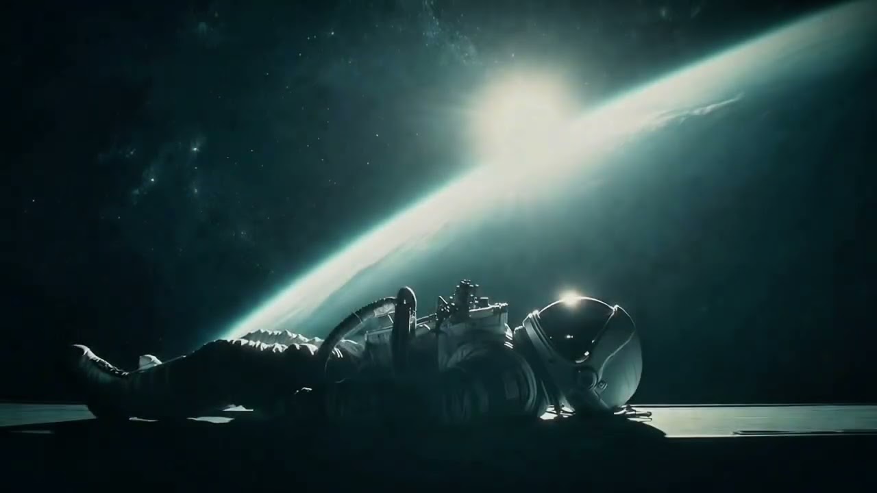 Astronaut Deep Sleep 🌙 1 Hour Space Relaxation | Sleeping on the Moon Ambient Music