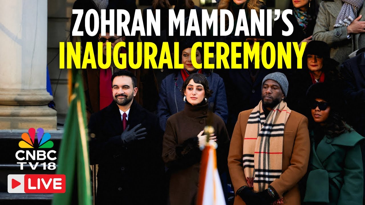 Zohran Mamdani LIVE: New York City Mayor Elect Mamdani Swearing In Ceremony | Bernie Sanders | N18G