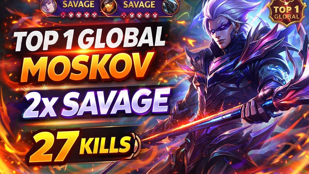 NEW MOSKOV BEST 1 HIT BUILD 2026(recommended build)- MLBB