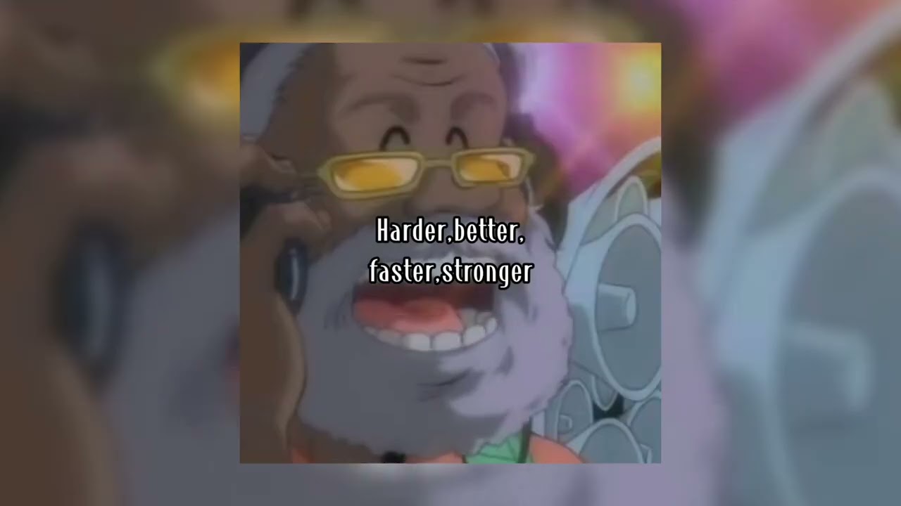 Harder,Better,Faster,Stronger |Daft Punk | Sped up