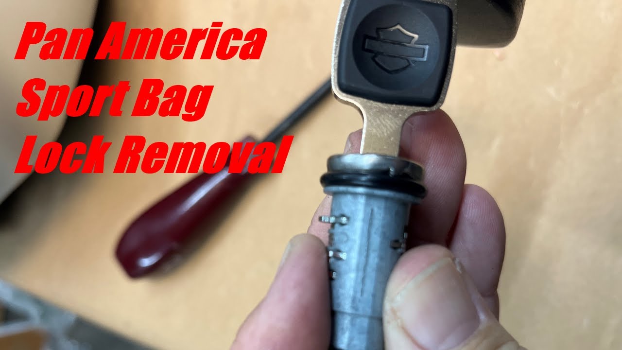 Pan America Sport Bag Lock Removal