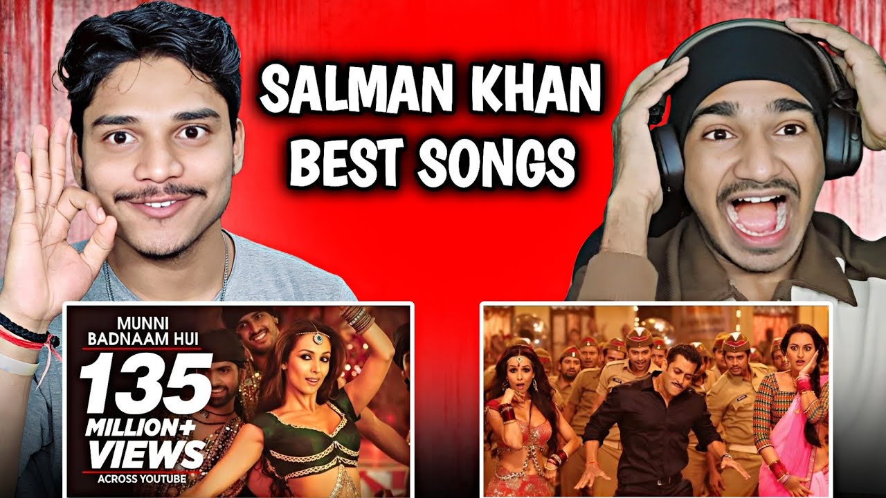CRAZY REACTION OF Pandey Jee Seeti & Munni Badnam Hui Song | Salman Khan
