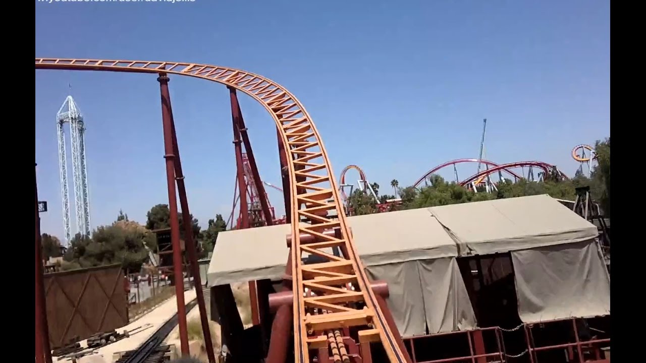 Pony Express (Front Row HD POV) - Knott's Berry Farm