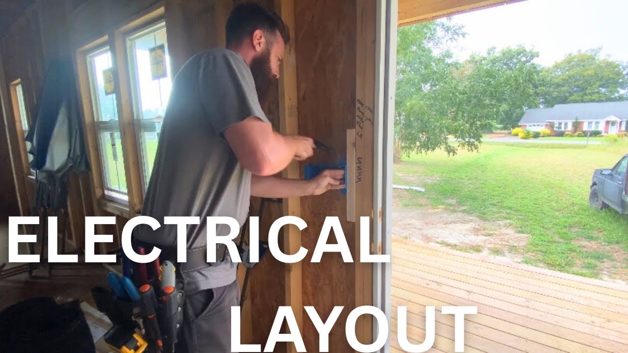 Electrical Layout for our 860 sqft Cottage 