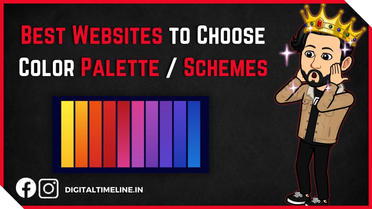 best free websites to choose color palettes | digitaltimeline