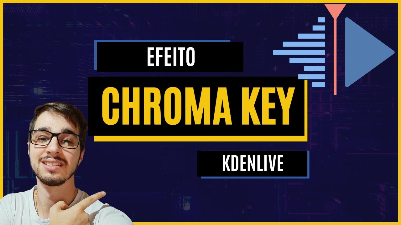 Como aplicar o efeito CHROMA KEY no Kdenlive
