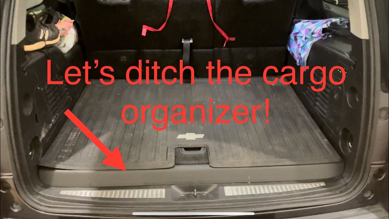 How to get more cargo space in a Chevy Suburban / GMC Yukon XL! Removing the cargo tray
