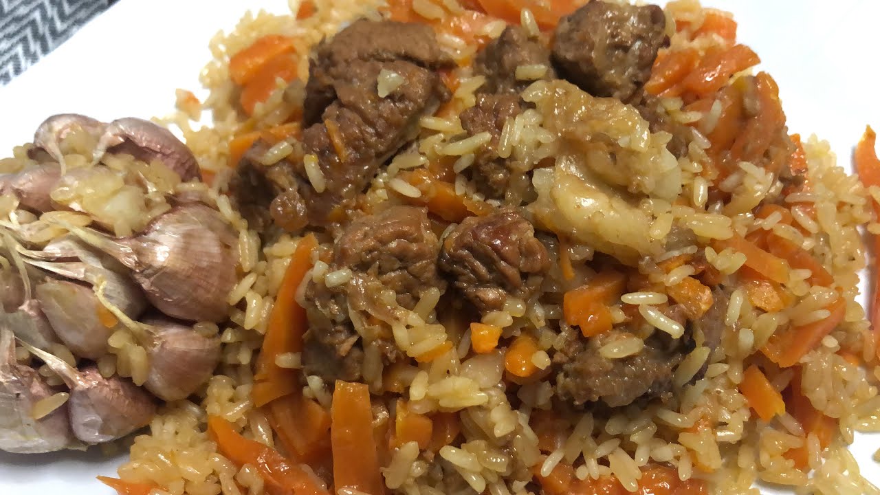 PLOV O PILAF COMIDA TRADICIONAL EN EL ORIENTE receta