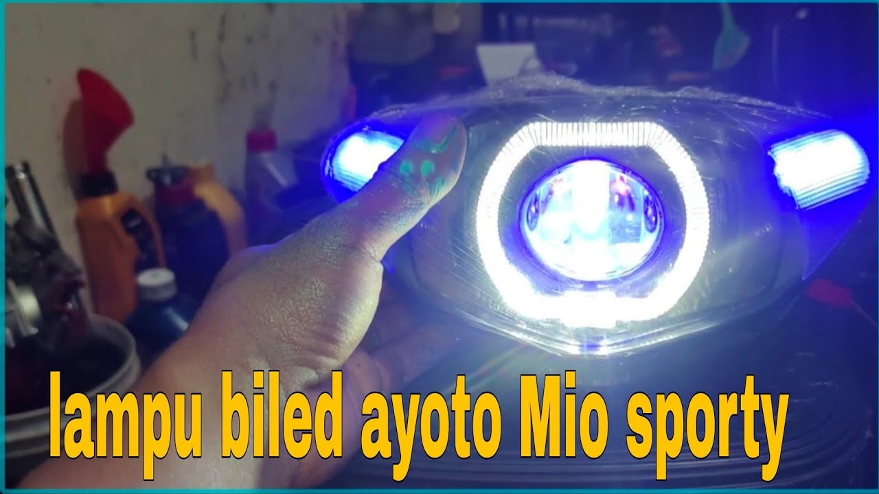 Pasang lampu billed AYOTO MIO SPORTY || 