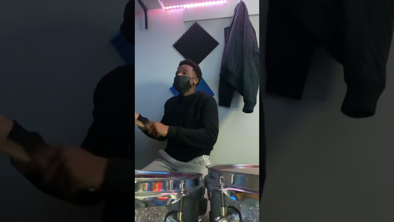 Vins X was jamming with friends
