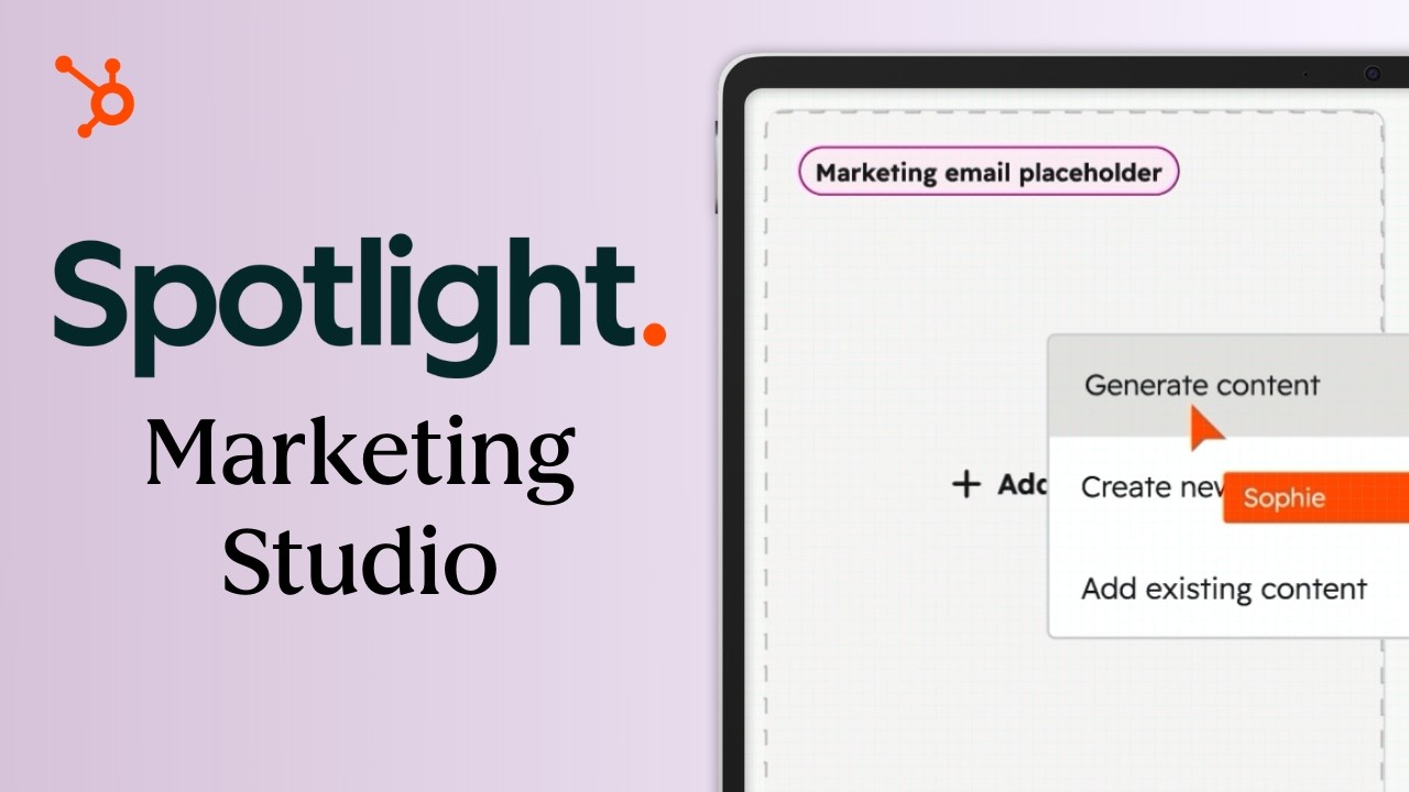 Marketing Studio | HubSpot Spotlight Fall 2025