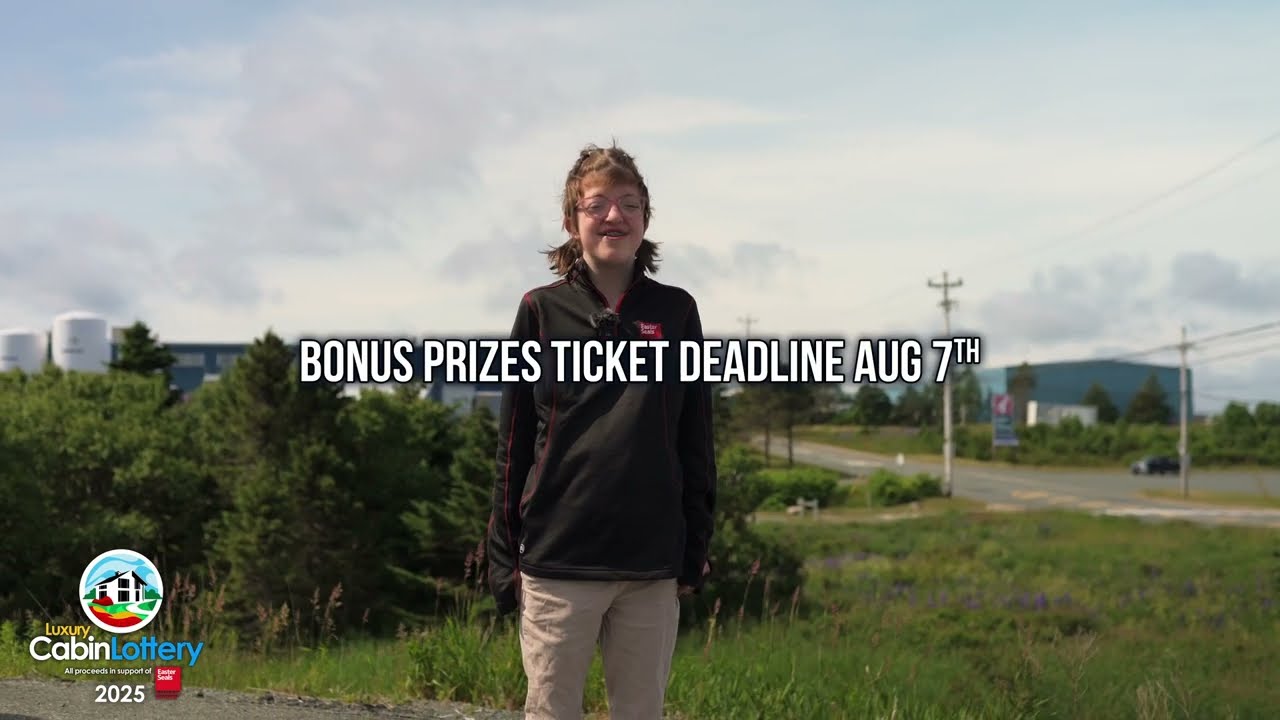 2025 Easter Seals Ambassador Luxury Cabin Lottery Bonus Prizes Video