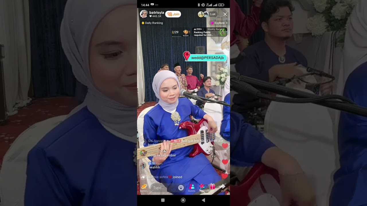 Live Replay Tiktok Batrisyia Cover