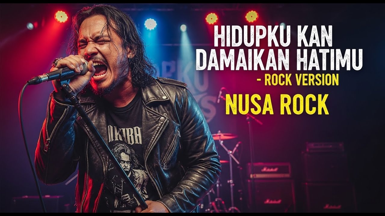 Hidupku ‘Kan Damaikan Hatimu – Caffeine (Rock Version) | Cover Emosional oleh Nusa Rock