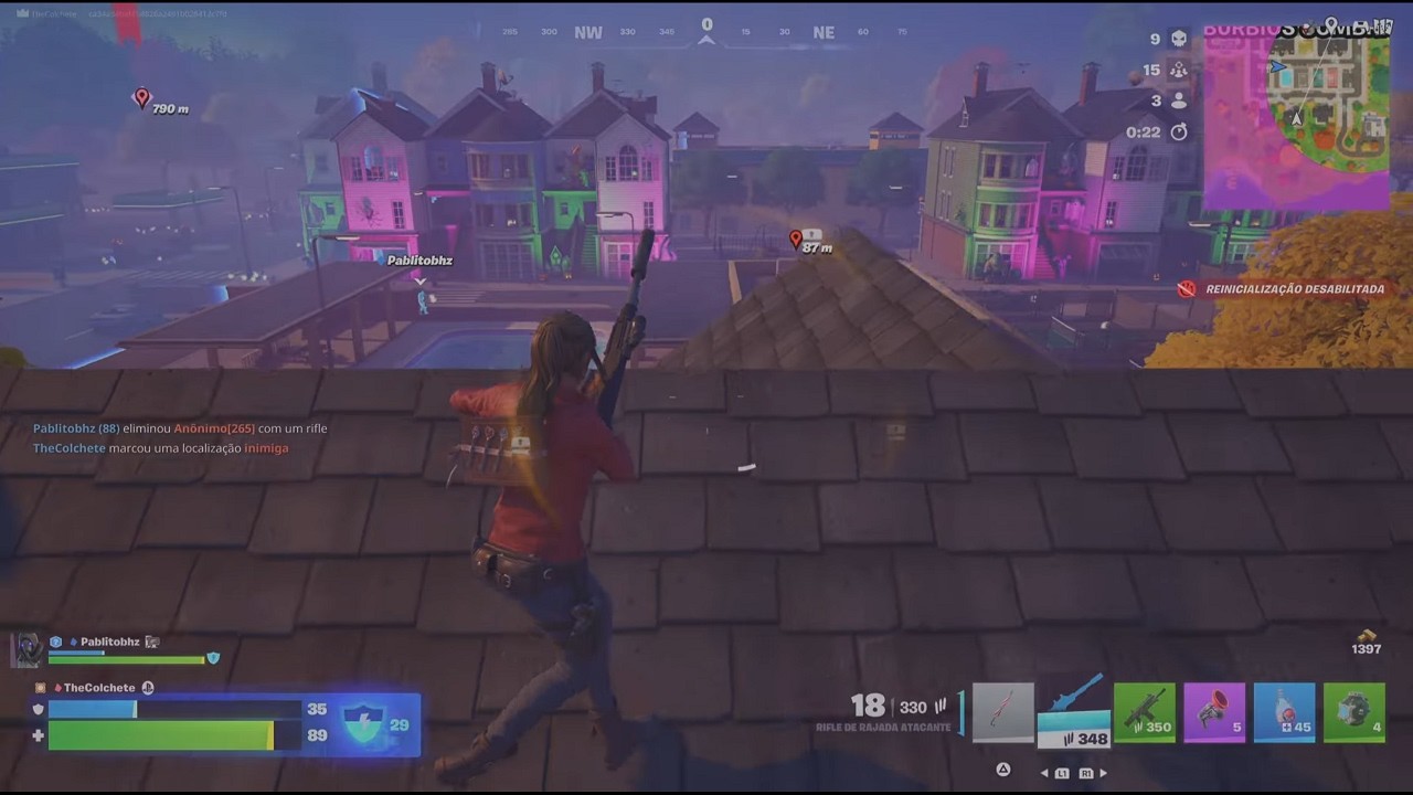 [C7:S1] Fortnite Reload Ranqueado - Claire Redfield à Procura de Chris
