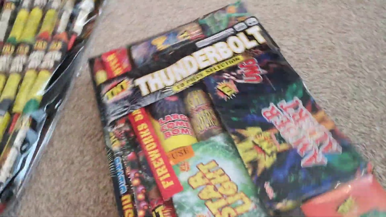 2019 Fireworks Stash UK pt 4
