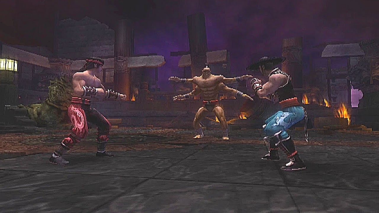 Mortal Kombat: Shaolin Monks - Hard Mode Part 6 - Goro Boss Fight