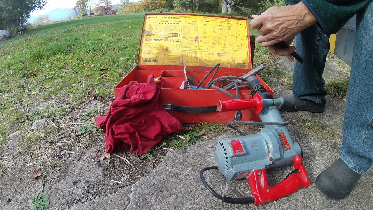 Hilti te60 hammer drill