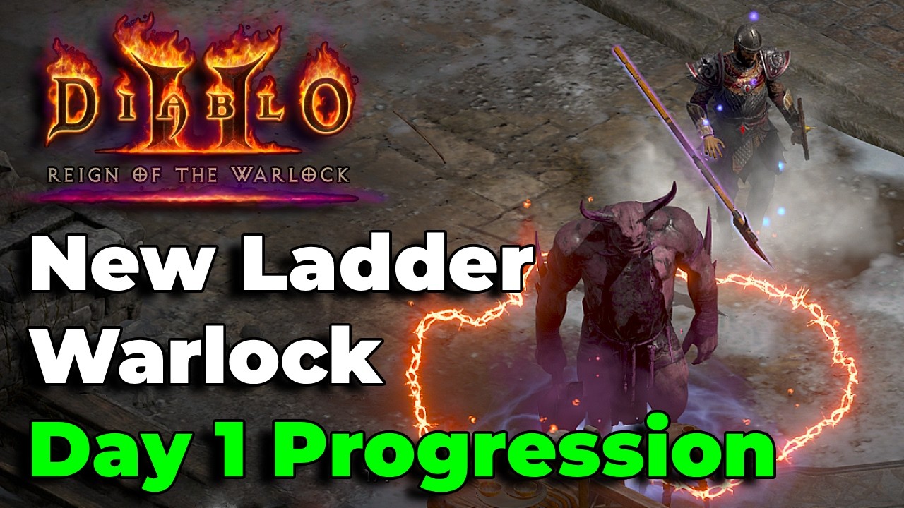 Day 1 New Ladder Warlock Progression Update - Diablo II Resurrected