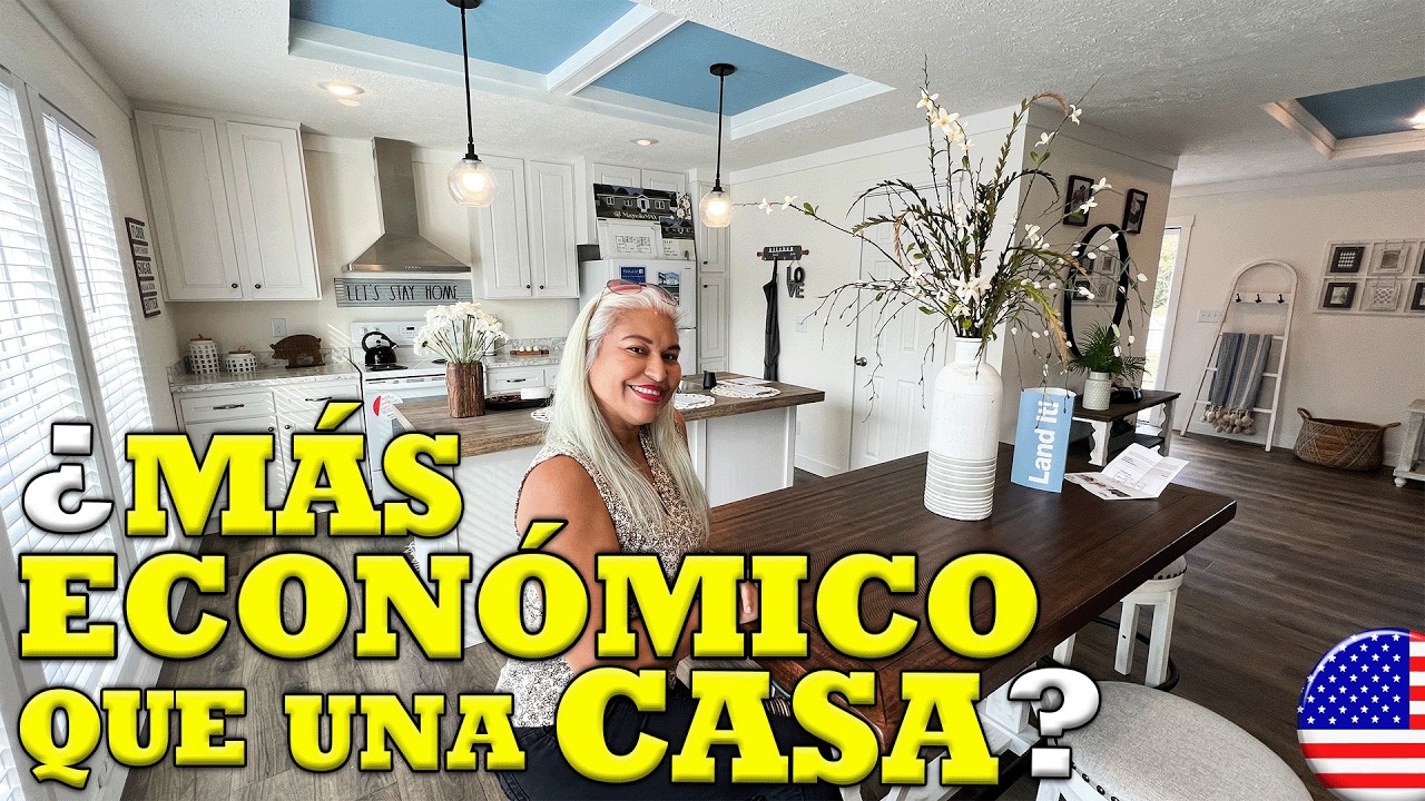 &iquest;Comprar trailas o m&oacute;vil home con TERRENO es mejor que una casa nueva?