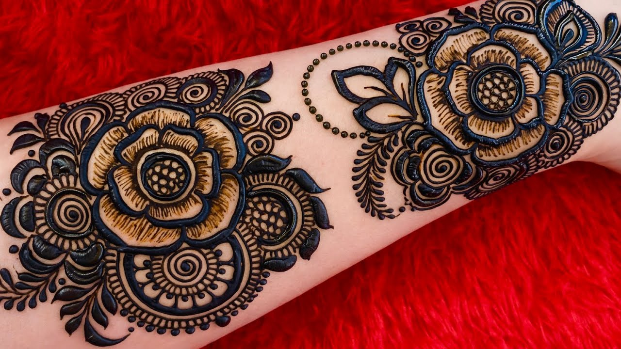 Most trending Eid Mehndi Design Ever 😍 | Latest Indo Arabic Mehandi by Aaru Mehndi