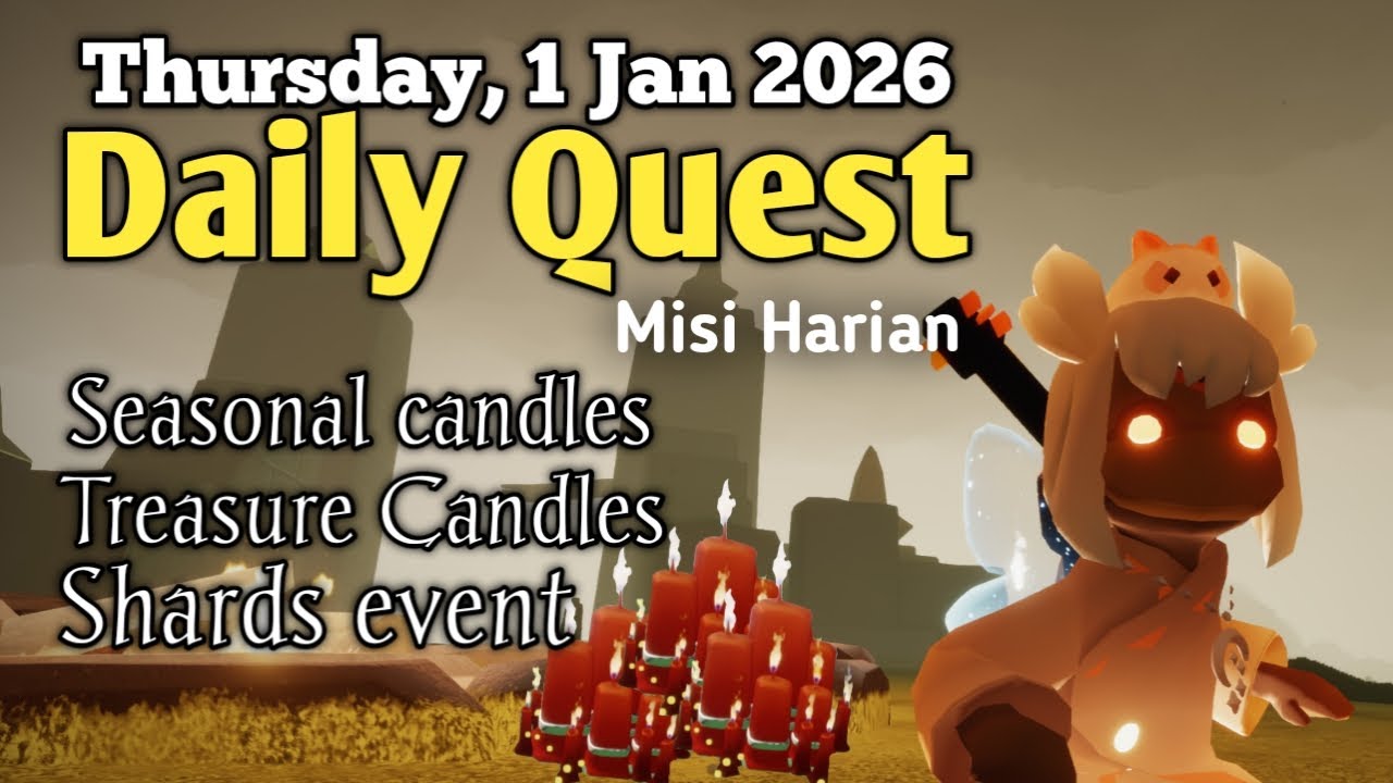Sky Daily Quest today - Golden Wasteland 1 jan 2026 | Sky Children of the Light | Sandwichies Ch