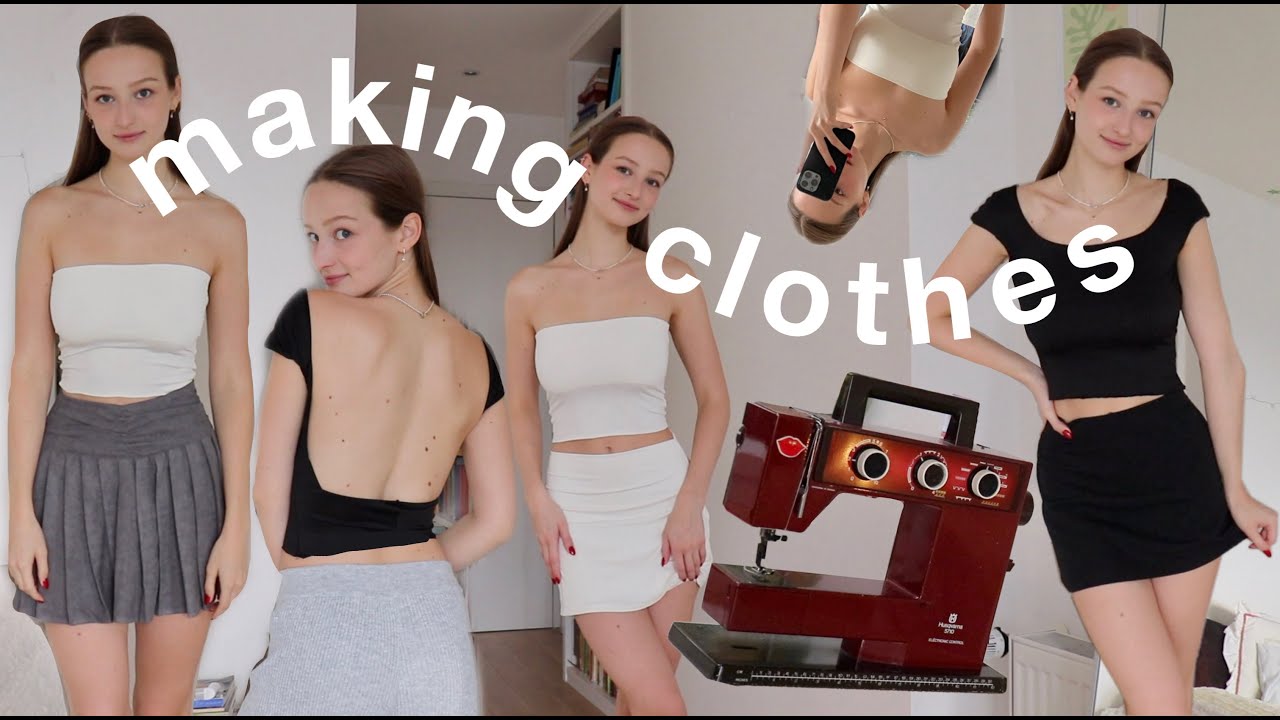 Alter w me | DIY backless Pinterest top, skirt set, tube top & more