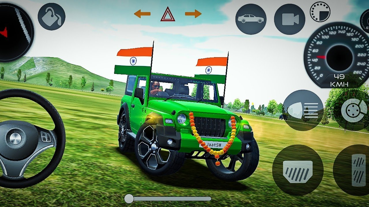 Modified Mahindra Thar😈Games:Indian Red Thar (Gadi Wala Games) Car Game Android Game - #2026