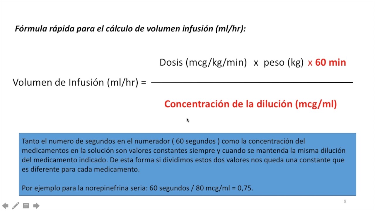 CALCULO DE DOSIS