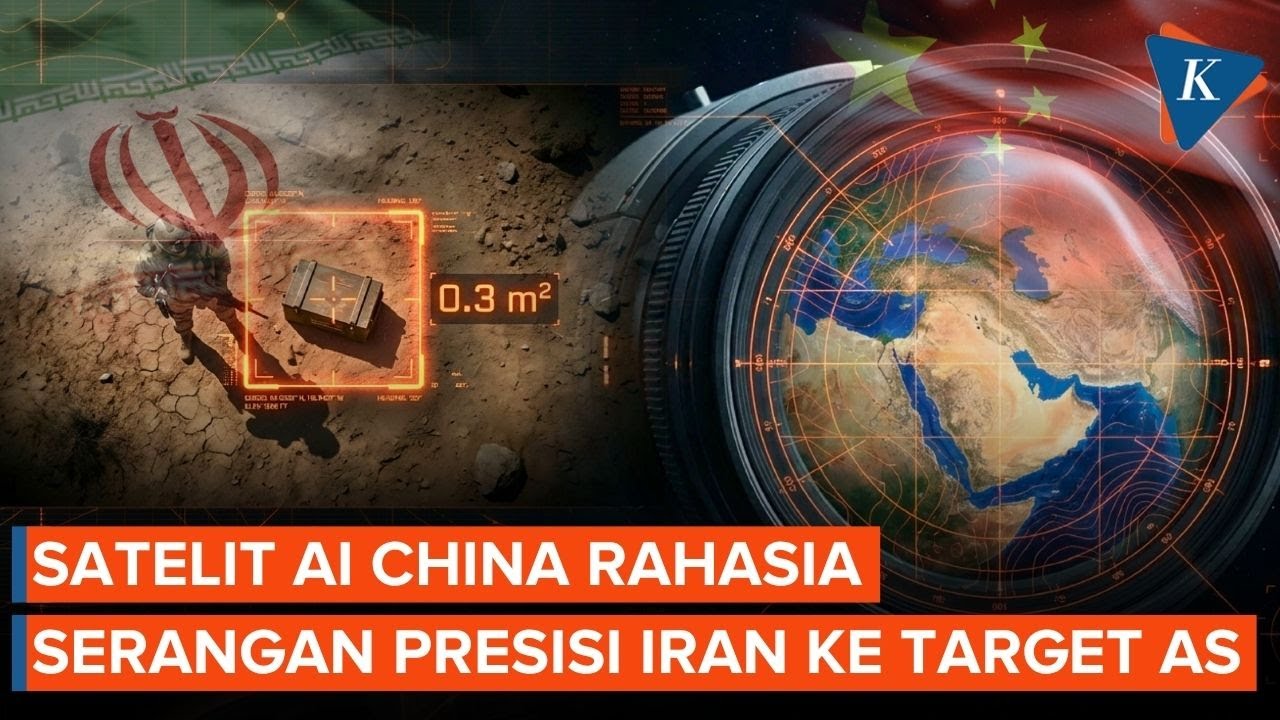 Satelit AI China Rahasia Serangan Presisi Iran ke Pasukan AS