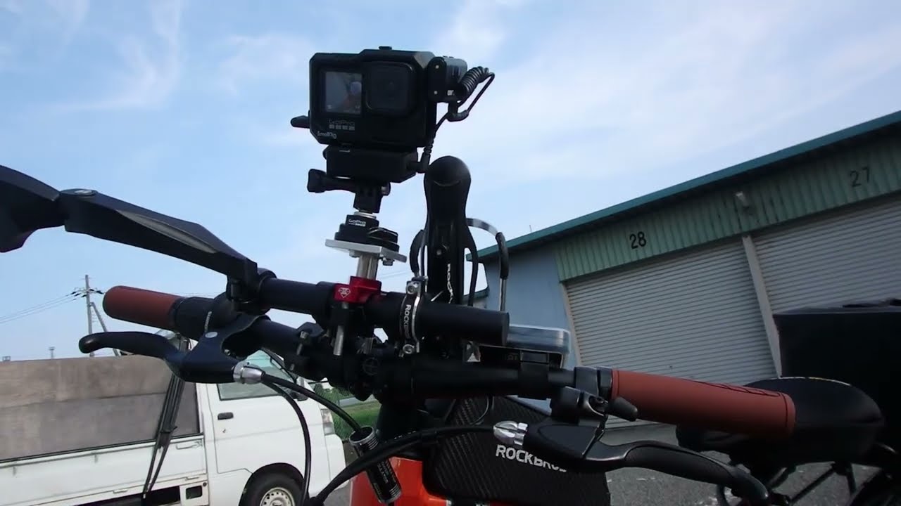 パナソニック　ハリヤ　自作GOPROマウント取付