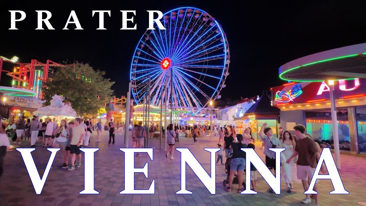 Prater Vienna , Austria  🇦🇹 Summer 2025 in Vienna Austria 4K UHD 