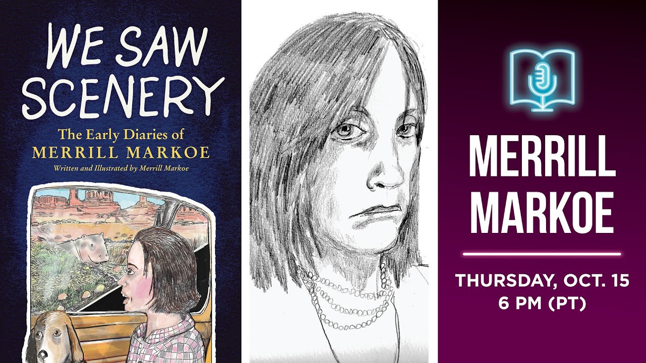 Merrill Markoe presents We Saw Scenery in conversation with Robin Schiff