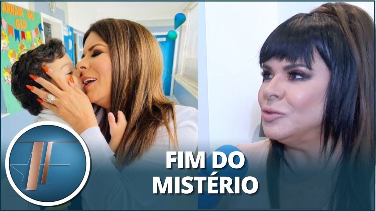 Mara Maravilha explica por que só agora resolveu mostrar o rosto do filho: “O mundo é muito mal”