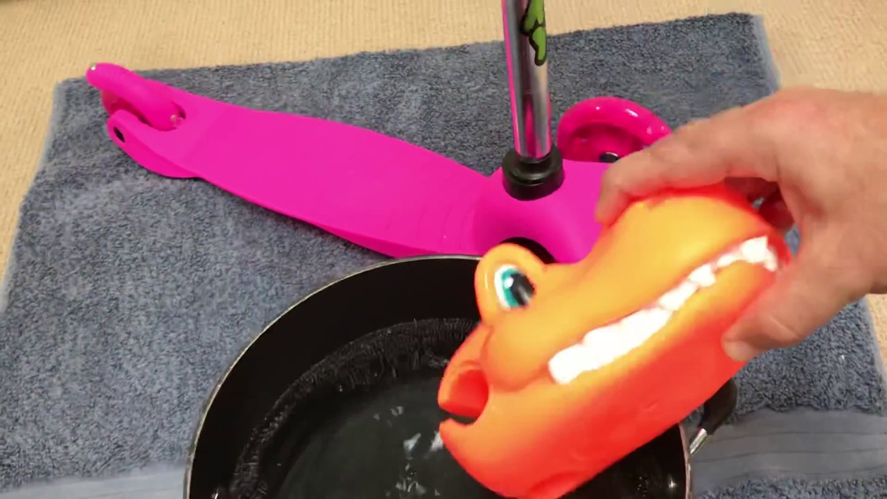 Installing the Dino / Pony Head on the Zoomy Scooter