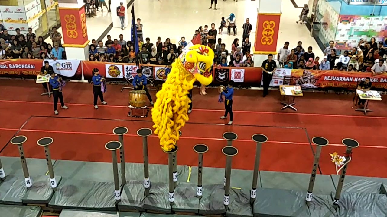Barongsai/ lion dance tonggak indonesia national competition