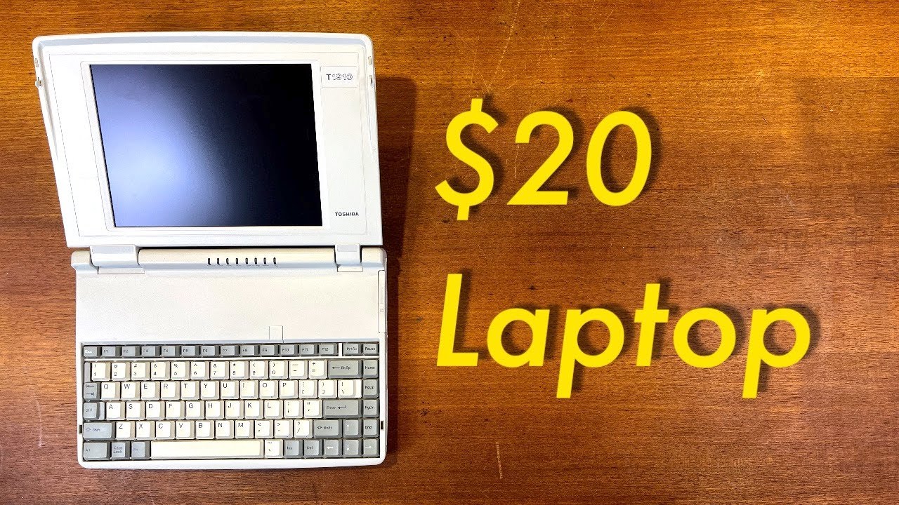 $20 Toshiba T1910 Laptop Repair