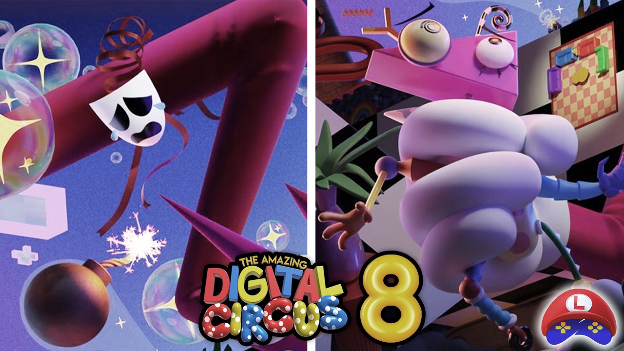 Nowy oficjalny obraz z odcinka 8 z sekretną zagadką - THE AMAZING DIGITAL CIRCUS