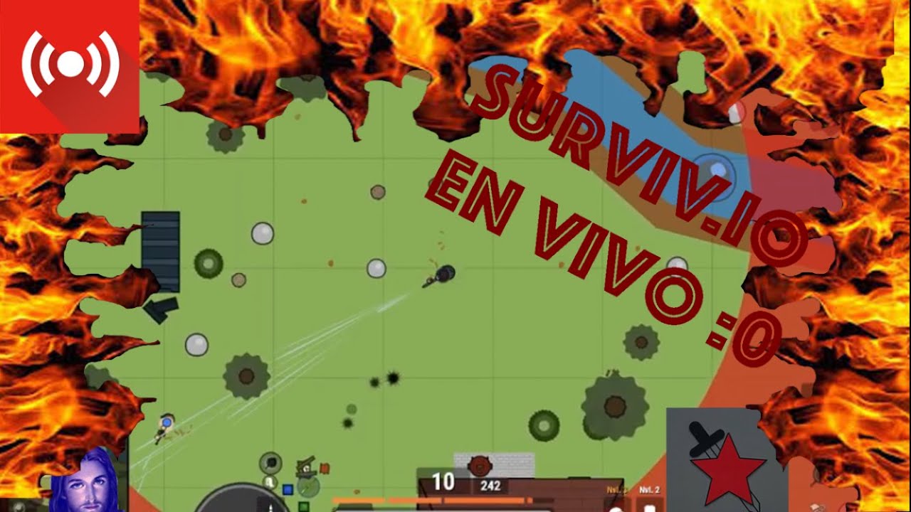 SURVIV.IO, PRIMER DIRECTOOOO!!!!! 🔴en vivo 😱