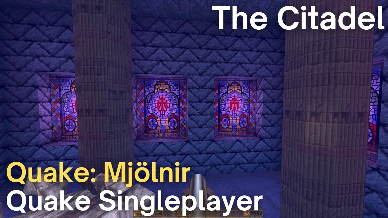 Quake Singleplayer - Quake: Mjölnir  - The Citadel (h1m5)