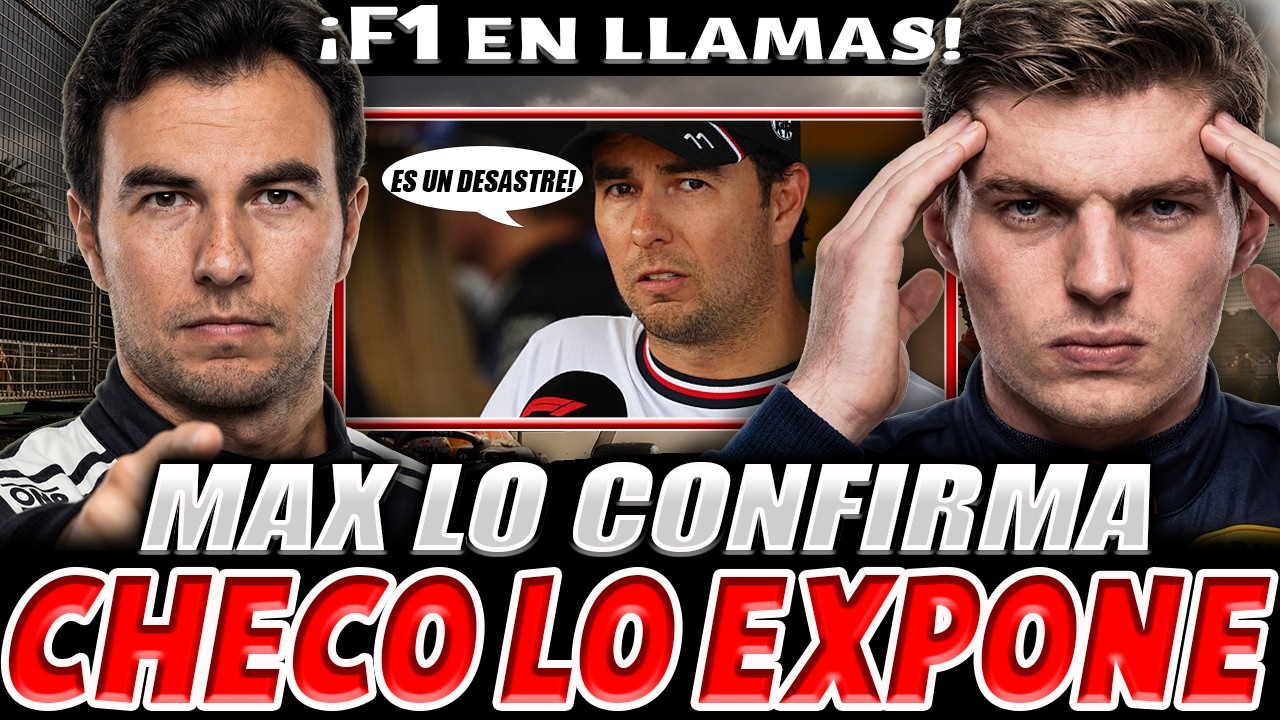 🚨 Checo Pérez EXPUSO la F1 2026 y nadie habló de que VERSTAPPEN dijo LO MISMO 🇲🇽