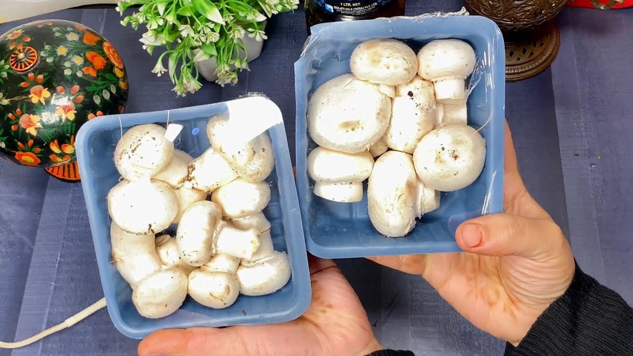 Fresh Mushroom ki esi recipe apne is se pehle nahi khayi hogi- Fresh Mushroom Masala Curry #kashmir