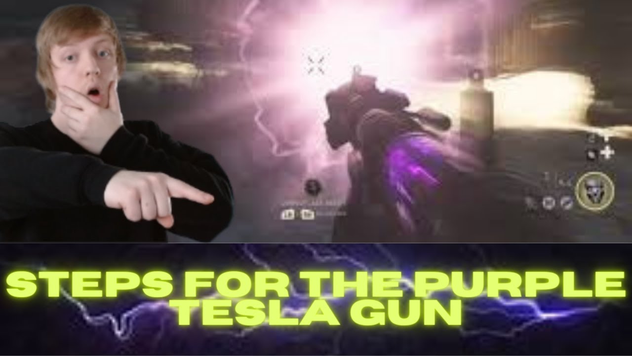 The Final Reich - How to get the Purple Tesla Gun (Hurricane) | COD WW2 Zombies