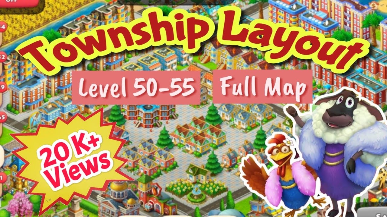 Township Layout || Full Map || Level 50-55 ||