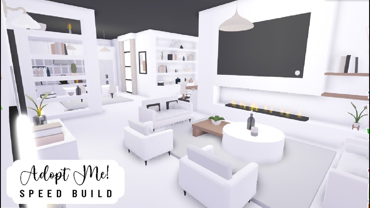 Modern Neutral Expandable Hillside Mansion 🐚 Speed Build Roblox Adopt Me!