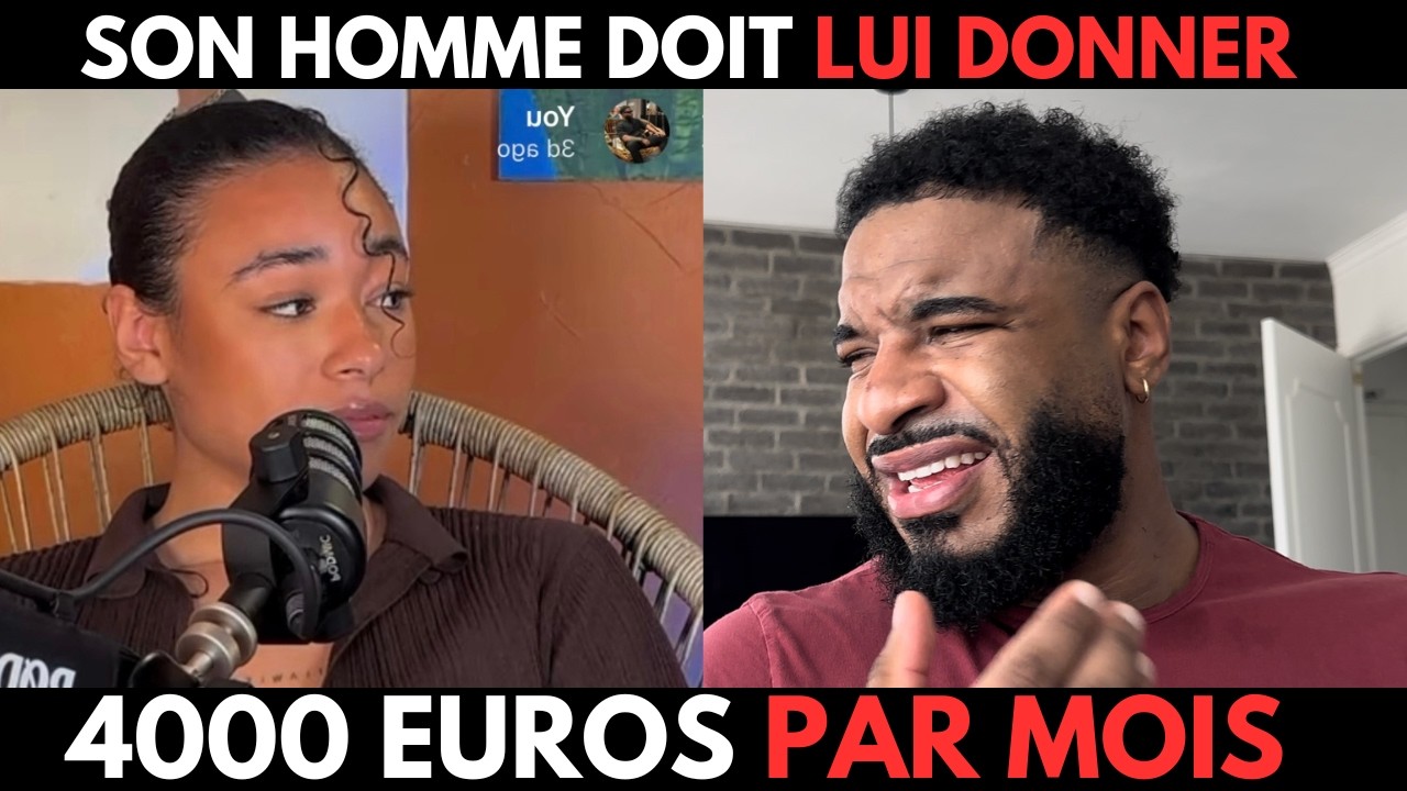 ELLE DEMANDE À SON HOMME 4000 EUROS PAR MOIS MINIMUM
