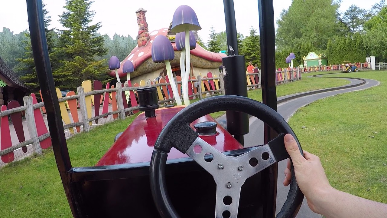 Onride: 'De tractors' 🚜 HD/POV 2019 - Plopsaland de panne