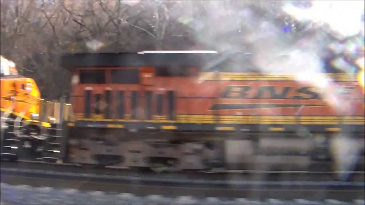 2 Trains Go Into Emergency at Sugar Creek, MO!