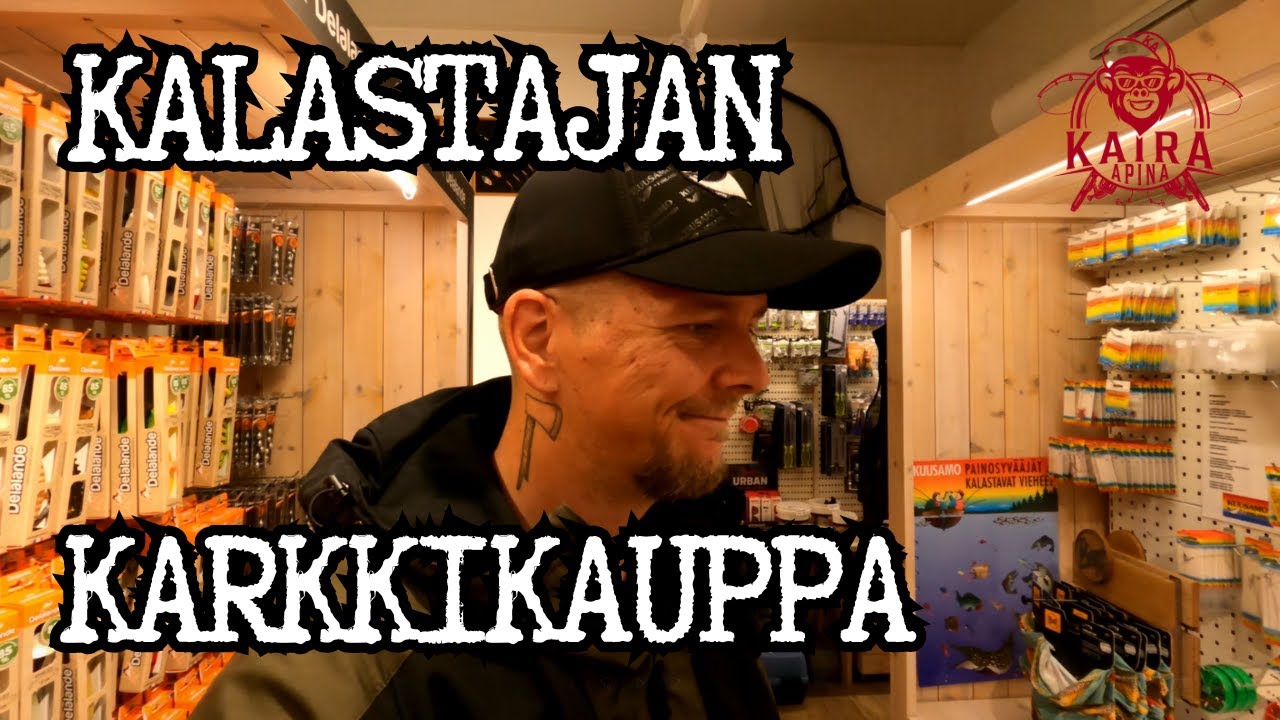 Kuusamon uistimen tehtaanmyymälä ja lohilampi!